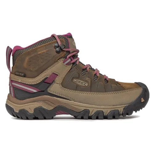 Trekkingi Keen Targhee III Mid Wp 1018178 Brązowy