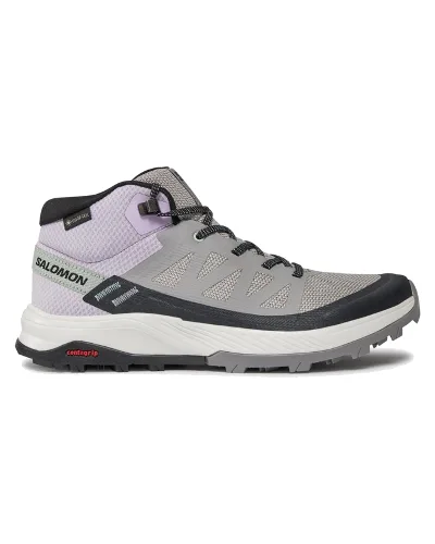 Trekkingi Salomon Outrise Mid GORE-TEX L47160600 Szary