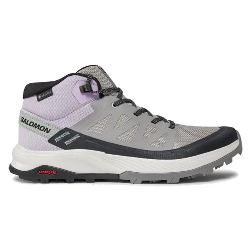 Trekkingi Salomon Outrise Mid GORE-TEX L47160600 Szary
