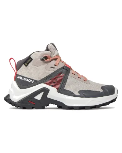 Trekkingi Salomon X Raise Mid GORE-TEX L47071500 Szary