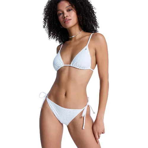 Trójkątny stanik bikini dla Kobiety ROXY ISLAND Biały