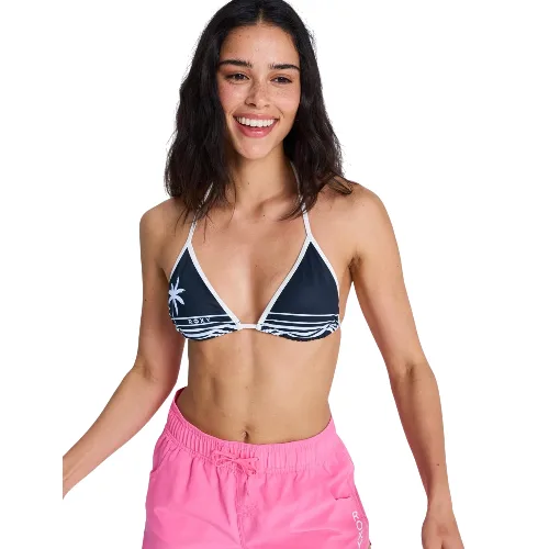 Trójkątny stanik bikini dla Kobiety THE RETRO ESSENTIALS Czarny