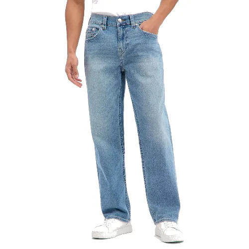 True Religion Dżinsy - Bobby Relaxed Baggy Mężczyźni Bawełna niebieski, 33-32
