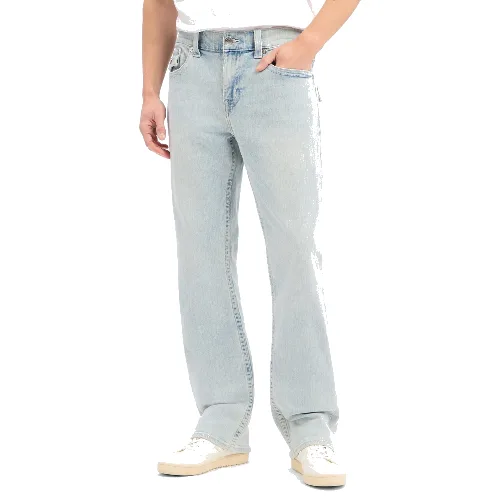 True Religion Dżinsy o prostym kroju - Ricky Mężczyźni Bawełna niebieski, 38-34