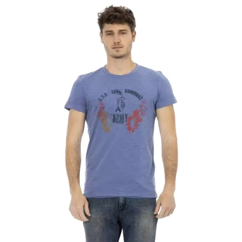 TRUSSARDI Action Mężczyźni T-shirt Avio 2AT17D044