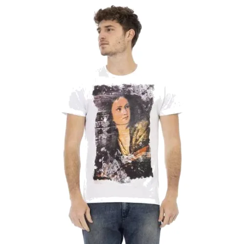 TRUSSARDI Action Mężczyźni T-shirt Biały 2AT21001