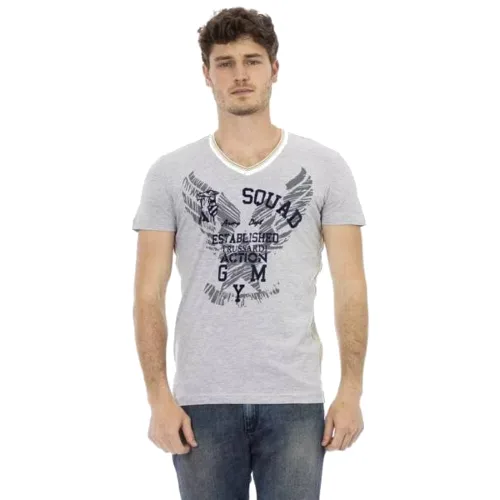TRUSSARDI Action Mężczyźni T-shirt Szary 2AT21A013