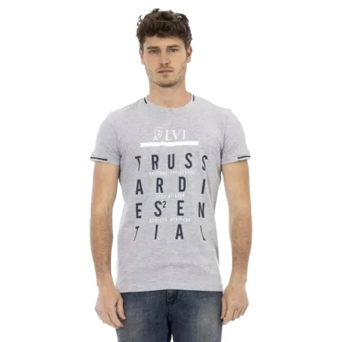 TRUSSARDI Action Mężczyźni T-shirt Szary 2AT22013