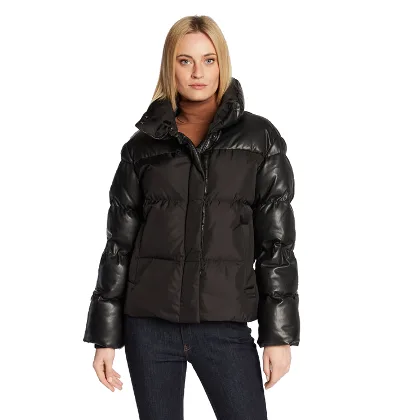 Trussardi Kurtka zimowa 56S00791 Czarny Regular Fit