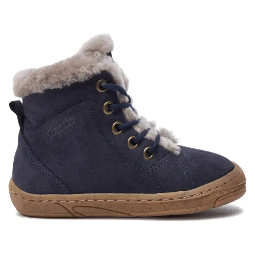 Trzewiki Froddo Minni Suede Laces G2110140-4 S Niebieski