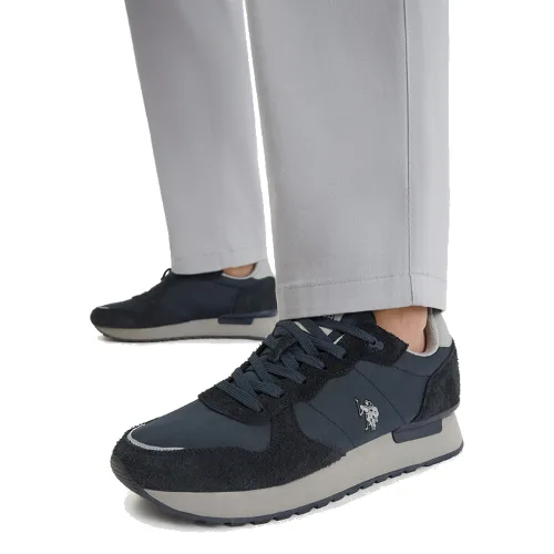 U.S. Polo Assn. Sneakersy EO-HAMEX001M/GTS1 Granatowy