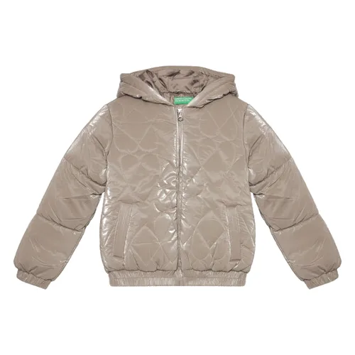 United Colors Of Benetton Kurtka zimowa 27WYCN05A Beżowy Regular Fit