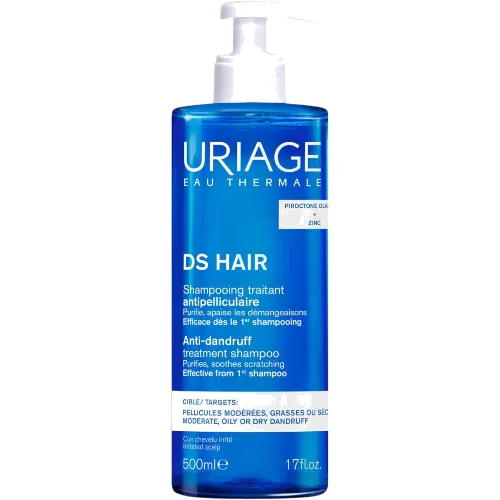 Uriage DS Hair Szampon przeciwłupieżowy, 500 ml