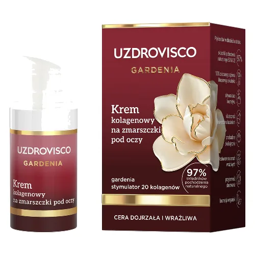 Uzdrovisco Gardenia Krem Kolagenowy na Zmarszczki pod Oczy 15ml