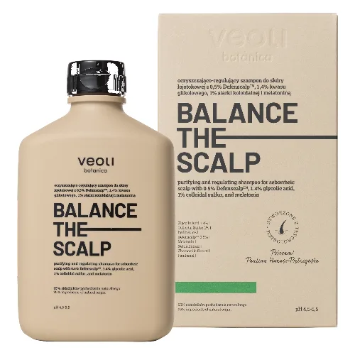 Veoli Botanica Balance The Scalp Oczyszczająco-Regulujący Szampon do Skóry Łojotokowatej 300ml