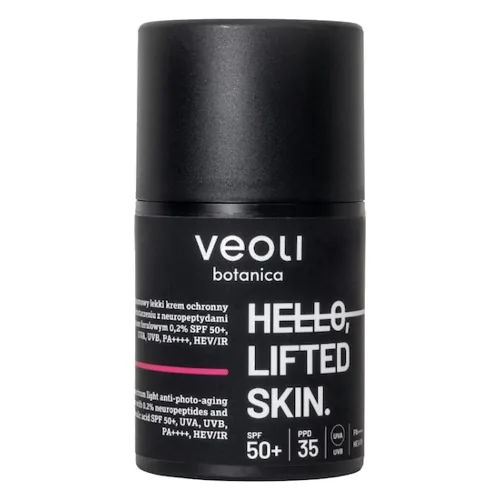 Veoli Botanica HELLO, LIFTED SKIN Ochrona przeciwsłoneczna 50 ml