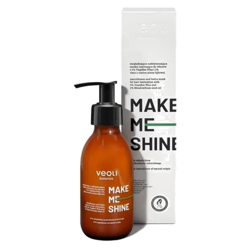 Veoli Botanica Make Me Shine Wygładzająco-Nabłyszczająca Maska Laminująca do Włosów 140ml
