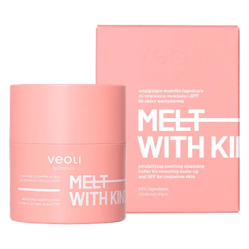 Veoli Botanica Melt With Kindness Emulgujące Masełko łagodzące do Zmywania Makijażu i SPF 40g