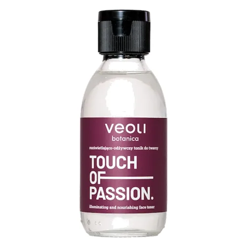 Veoli Botanica TOUCH OF PASSION Rozświetlająco-odżywczy tonik do twarzy Toniki do twarzy 150 ml