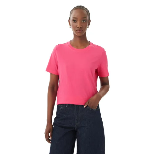 Vero Moda T-Shirt Paulina 10316991 Różowy Regular Fit