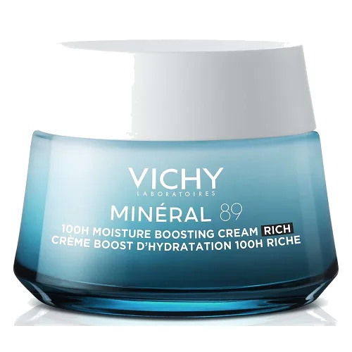 Vichy Mineral 89 100H Rich Cream Fragrance-Free 50ml