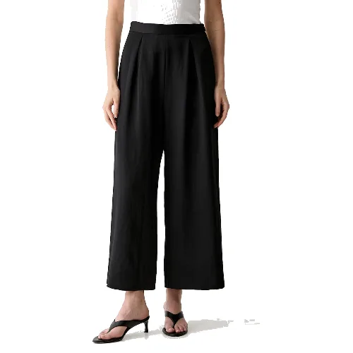 ViCOLO spodnie culottes damskie z wiskozą