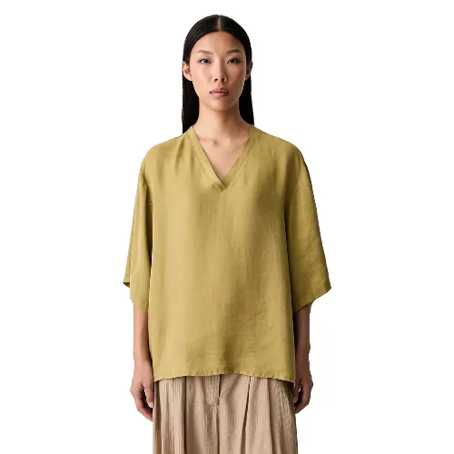 ViCOLO T-shirt oversize damski z lyocellu