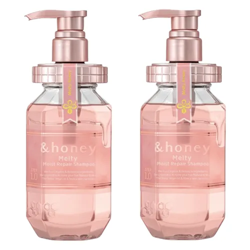ViCREA - & honey Melty Moist Repair Shampoo Step1.0 - 440ml (2szt.) Set