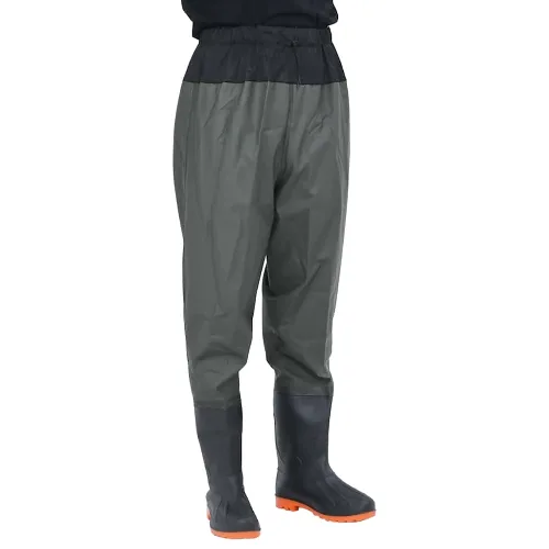 VidaXL waders z wbudowanymi butami rozmiar 41 ciemnozielony
