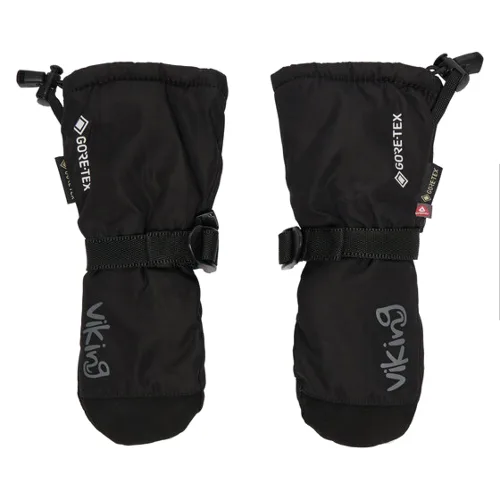 Viking Rękawice narciarskie Nomadic GTX Kids 165/23/9336/0900 Czarny