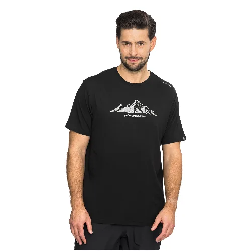 VIKING T-shirt męski Lenta Bamboo Light czarny