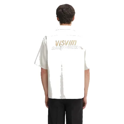 Visvim koszula z wełną keesey sp shirt