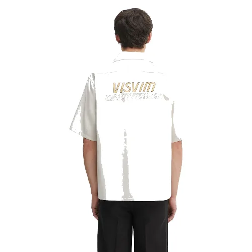 Visvim koszula z wełną keesey sp shirt