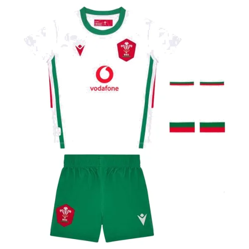 Wales WRU macron Rugby Niemowlęta/Dzieci Zestaw piłkarski 60004627