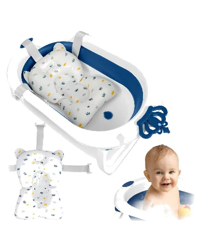 Wanienka Ricokids RK-286 z wkładką biało-niebieska