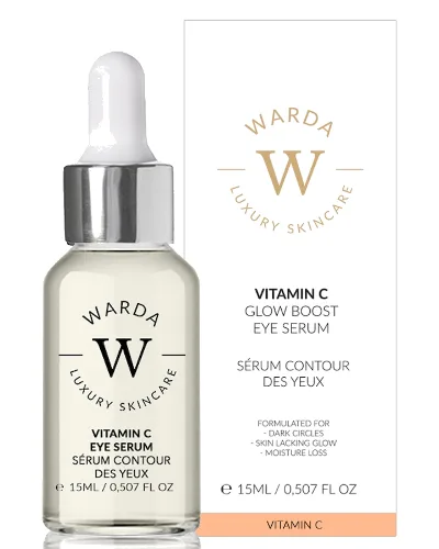 WARDA LUXURY SKINCARE Serum pod oczy z witaminą C 15 ml Damski