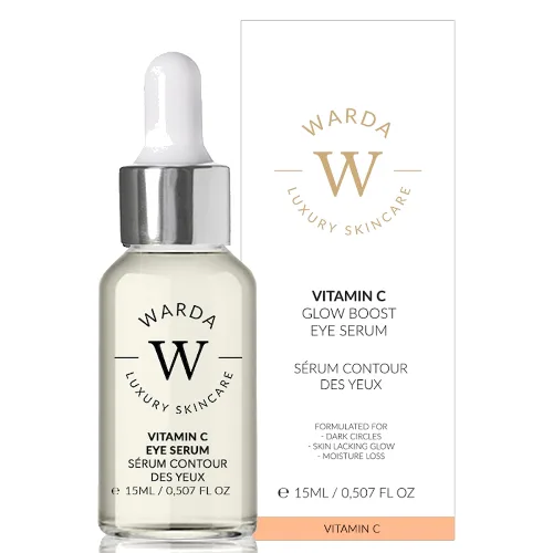 WARDA LUXURY SKINCARE Serum pod oczy z witaminą C 15 ml Damski