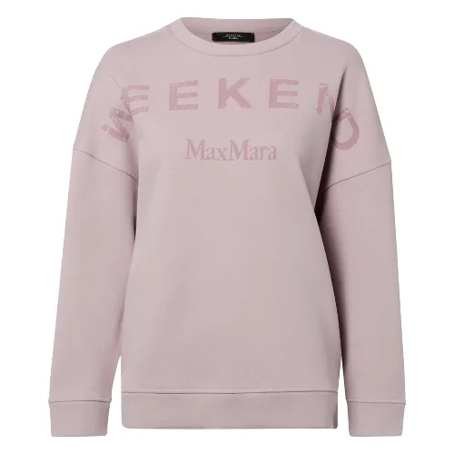 Weekend Max Mara Bluza Kobiety Bawełna różowy