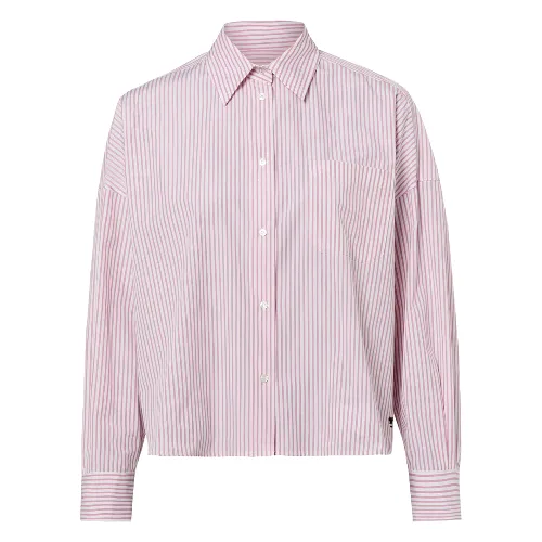 Weekend Max Mara bluzka koszulowa Kobiety Bawełna wyrazisty róż, 42