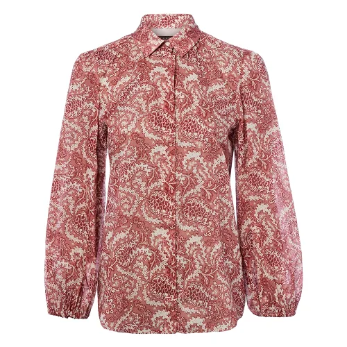 Weekend Max Mara Bluzka - WKDPeriodi Kobiety Bawełna czerwony