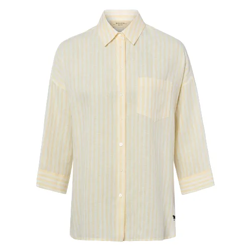 Weekend Max Mara Lniana bluzka - WKDPanetto Kobiety len żółty, 42