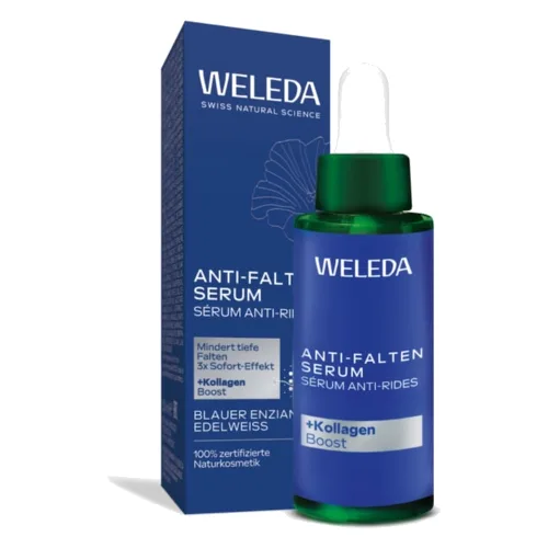 Weleda Konturujące serum do twarzy z goryczką letnią i szarotką alpejską Kremy do twarzy 30 ml Damski