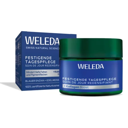 Weleda Konturujący krem na dzień z goryczką letnią i szarotką alpejską Kremy na dzień 40 ml Damski