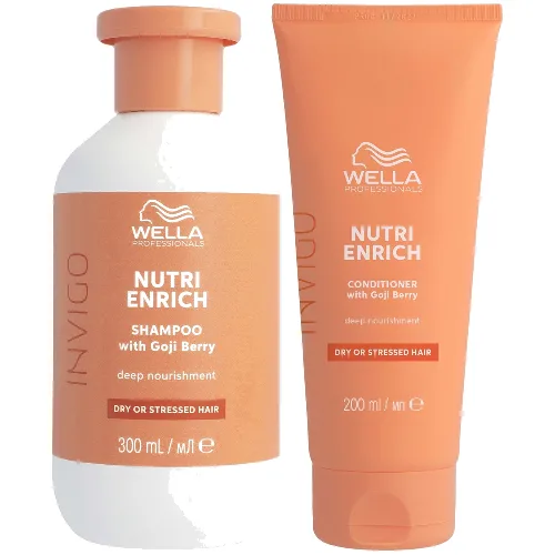 Wella Professionals Care Invigo Nutri Enrich Deep Nourishing Shampoo and Conditioner Duo