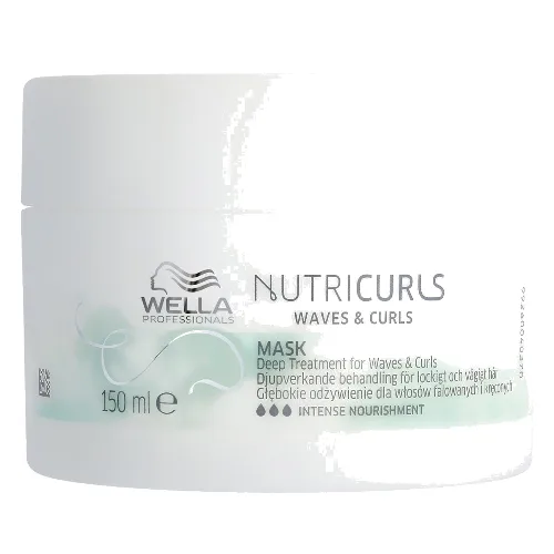 Wella Professionals Nutricurls Mask for Waves and Curls maska do włosów falowanych i kręconych 150 ml