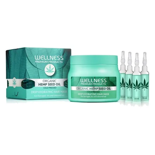 Wellness Deep Hydration Maske + Ampullen Maski do włosów 500 ml