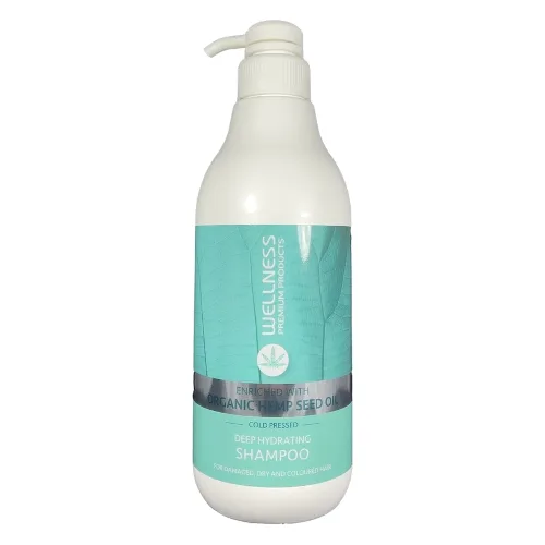Wellness WELLNESS PREMIUM PRODUCTS Deep Hydrating szampon głęboko nawilżający do włosów 1000ml Szampony