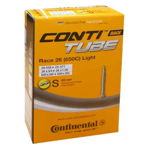 Wewnętrzna Dętka Continental Race 26" 20/25-559/571 S60 Lig