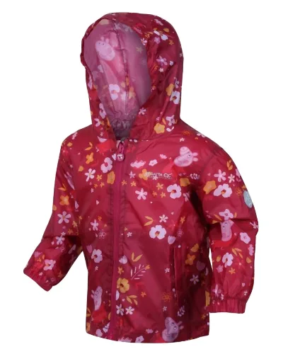 Wodoodporna kurtka dla dzieci Regatta Peppa Pig Pack-It