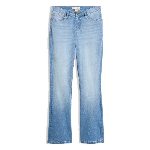 Wygodne dżinsy ze stretchem o kroju bootcut, high waist